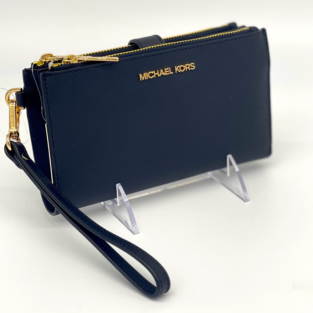Michael Kors Double Zip Wallet Wristlet
